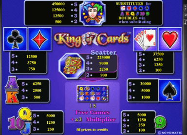 King of Cards Automat